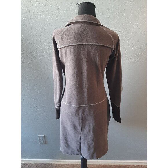 Columbia Omi Wick Brown Long Sleeve Dress Size M Casual Outdoor Active Wear - Picture 6 of 10